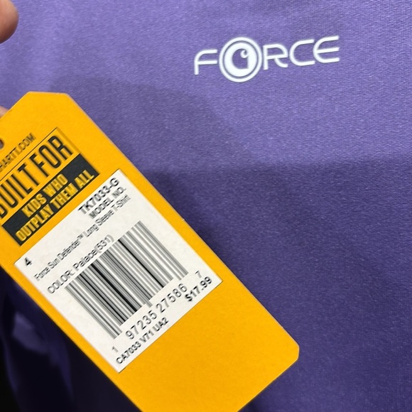 Carhartt Force UPF 50+ sun defender,long sleeve crewneck,rugged flex top - Picture 3 of 7